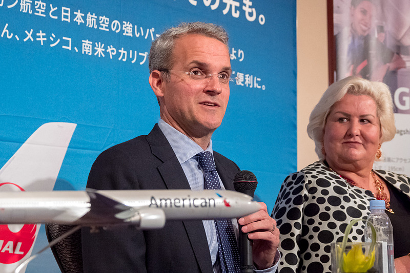 アメリカン航空 インターナショナル・セールス担当 副社長 クリス・デグルート（Chris DeGroot）氏