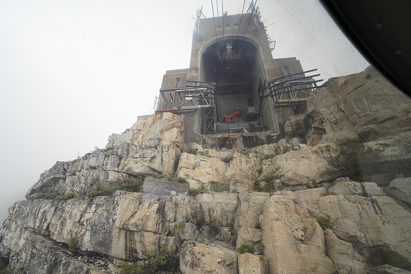 頂上駅が見えてきた