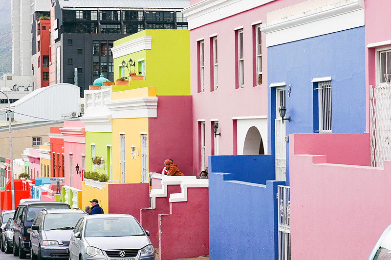 ボカープ地区のカラフル街並み