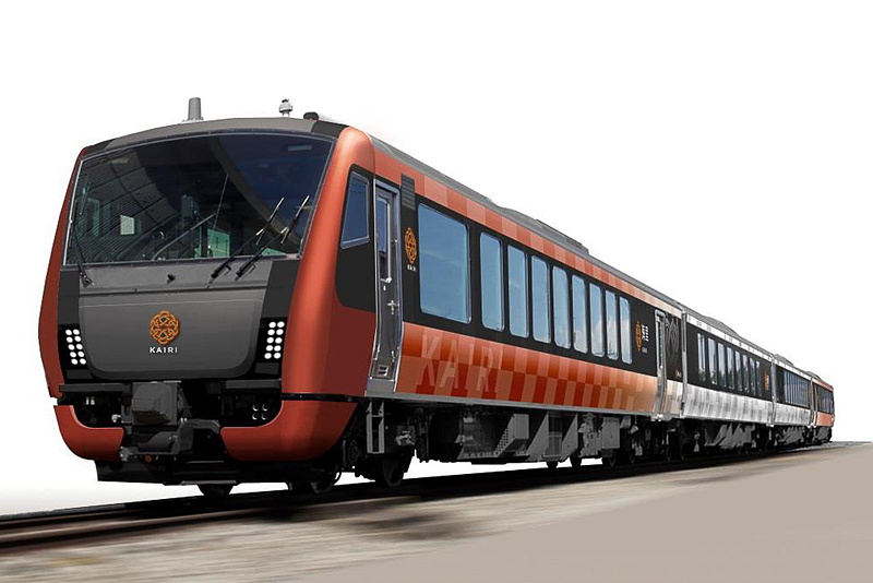 2019年10月から開催する新潟県・庄内エリアデスティネーションキャンペーンに合わせて、新しい観光列車「海里（かいり）」を運行する