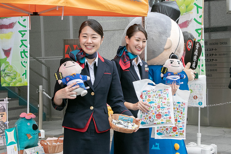 用意したパンフレットは配布開始から1時間とたたずにすべてを配り終えることができた