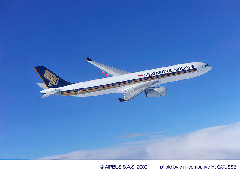 シンガポール航空は新千歳～シンガポール線を2018年12月1日から2019年1月6日まで運航する