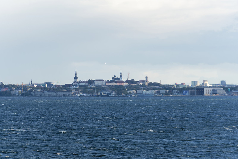 旧市街の風景も遠くから分かる