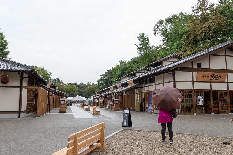 多くの飲食店が軒を連ねる金シャチ横丁。こちらは伝統的な名古屋めしが楽しめる義直ゾーン