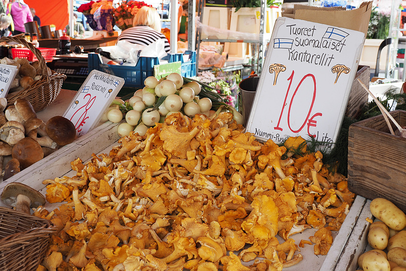 フィンランドではスープによく使われるというアンズダケ