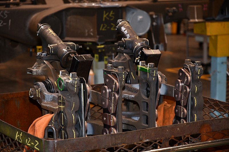 新幹線のブレーキパーツ