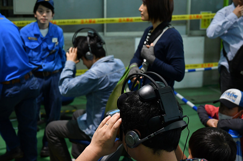 VRで走行風景を体験できるブースもあった