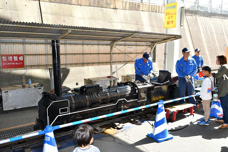 ミニSL乗車体験