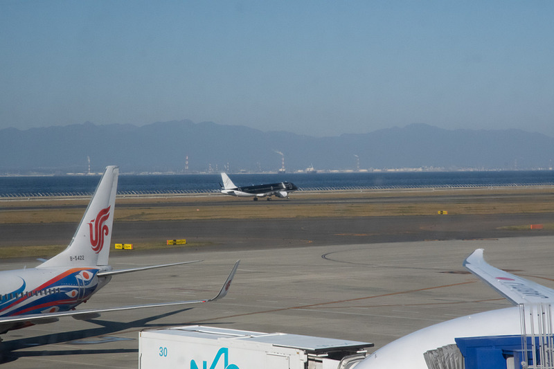 台北に向けて飛び立っていった