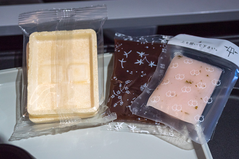 材料が個別にパックされている