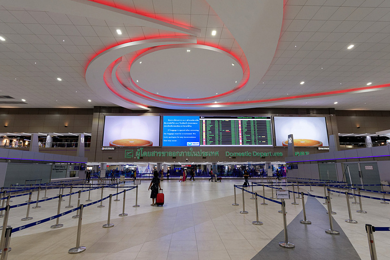 バンコクのドンムアン国際空港