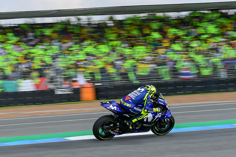 中盤、ロッシ選手がトップに躍り出る（提供：タイ国政府観光庁）