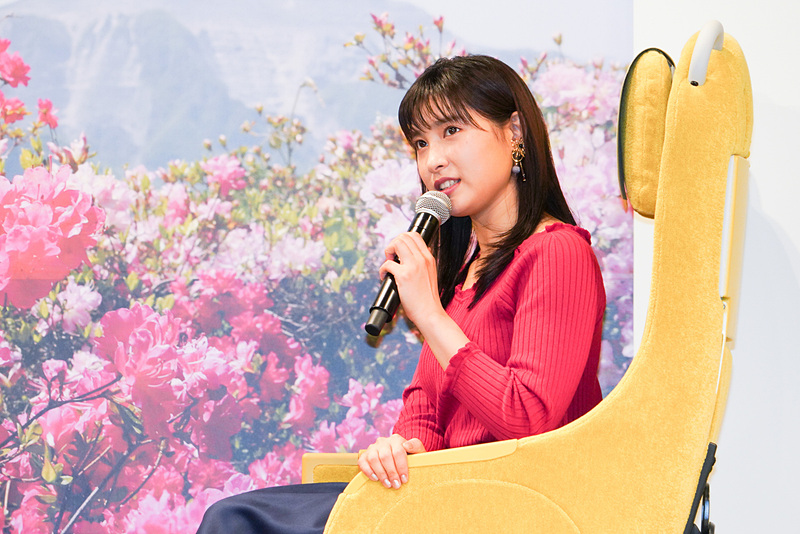 「ゆったりしてて包まれる感じが気持ちいいです」