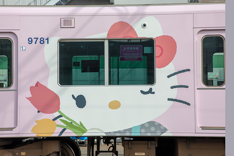 使用しているキャラクターは8体。イラストはすべて今回のために描き下ろした新作なのでファンは必見。デザインは車両ごとに異なるが、同じ車両では左右のデザインは同一