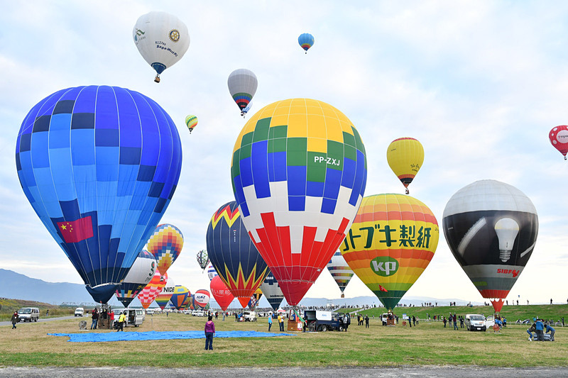 2018佐賀インターナショナルバルーンフェスタが開催中（10月31日～11月4日）
