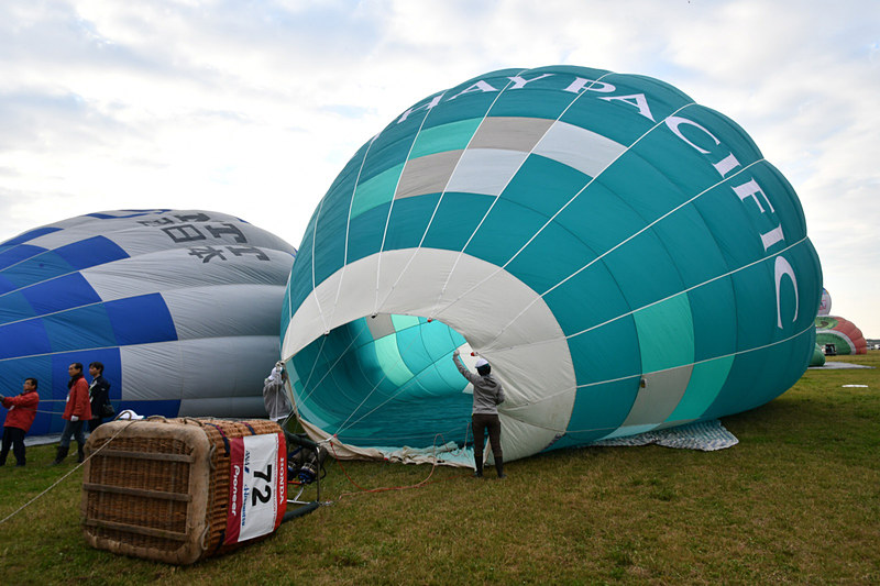 ブロアーだけでここまで膨らませる