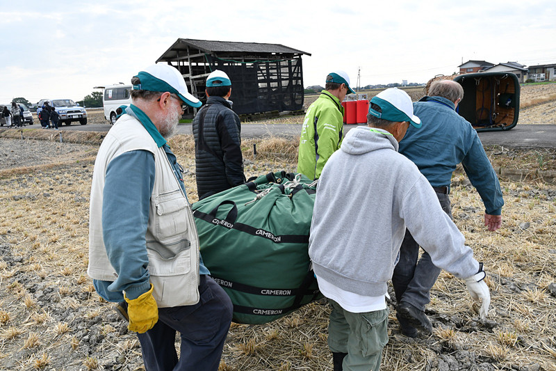 エンベロープをゴンドラに詰める