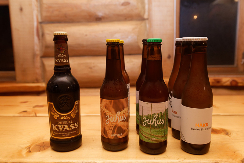 軽食のほか、ビール、ノンアルコールなどのドリンクが用意されていた