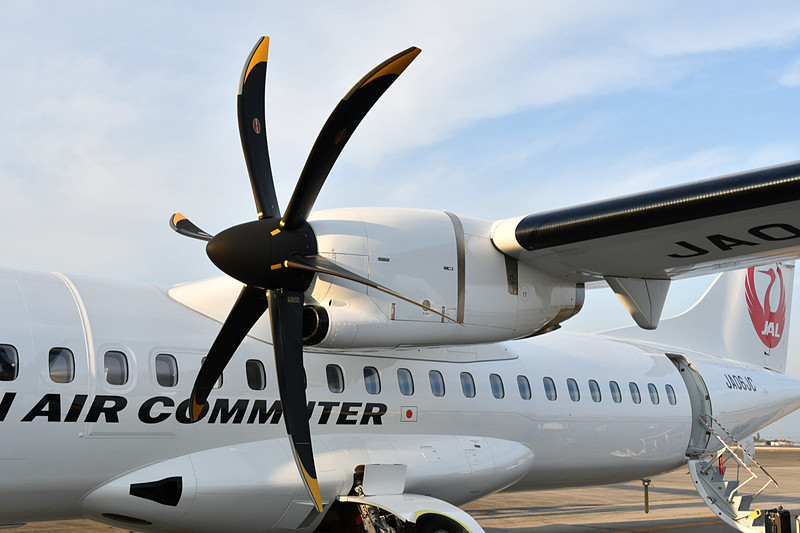 エンジン部。プラット・アンド・ホイットニー製「PW127M」が採用されている