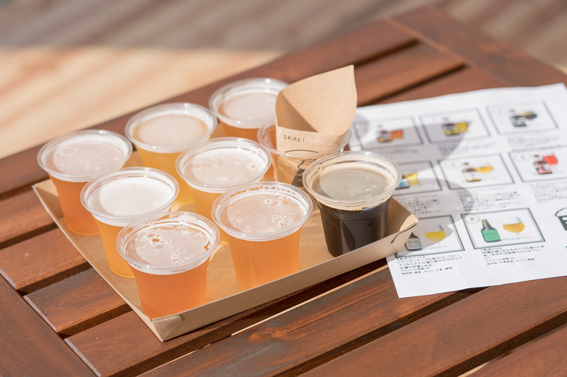 クラフトビール飲み比べセット8種（2600円）