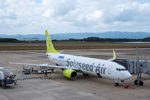 ソラシドエア、長崎県波佐見町のPR機「陶器のまちHASAMI号」就航