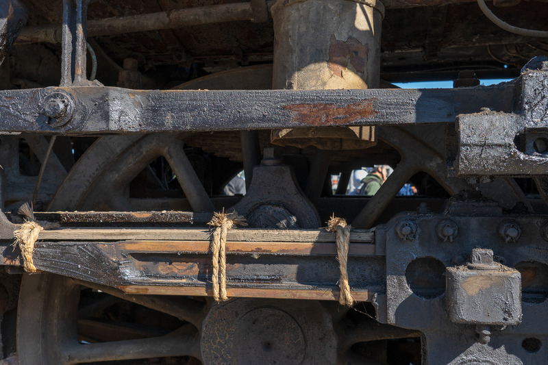 動輪の直径は1m52cm