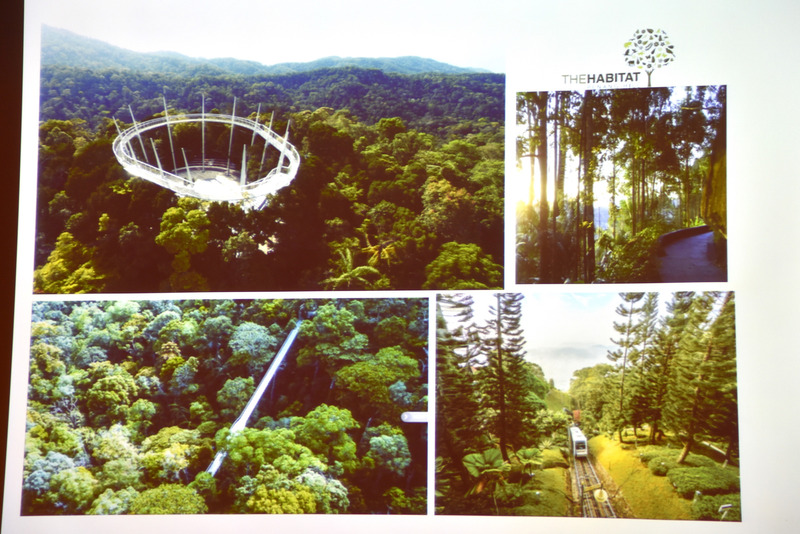 自然に囲まれた「ザ・ハビタット・ペナン・ヒル」