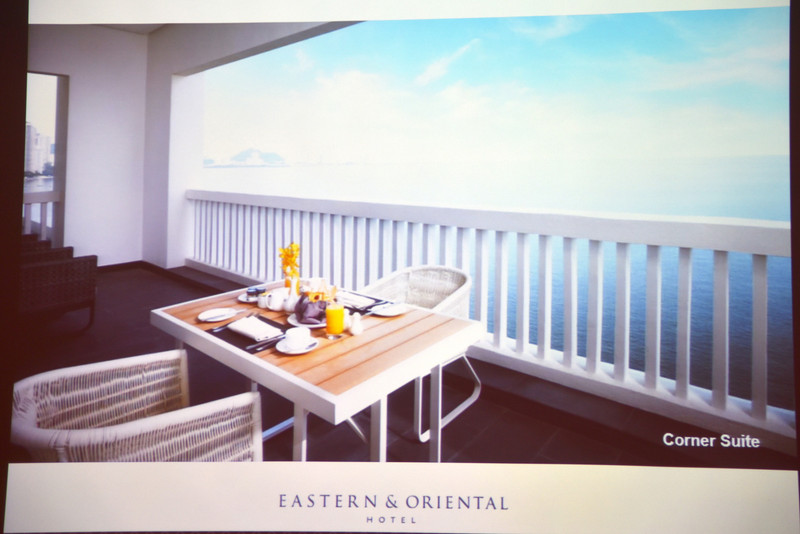 最上位の「CORNER SUITE」は123m<sup>2</sup>で大きなバルコニー付き