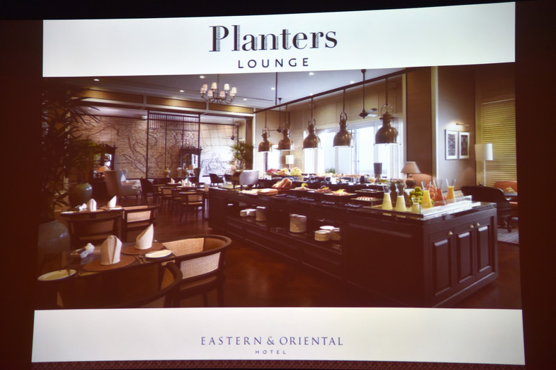 「Planters Lounge」はビクトリー・アネックス宿泊者専用のラウンジ