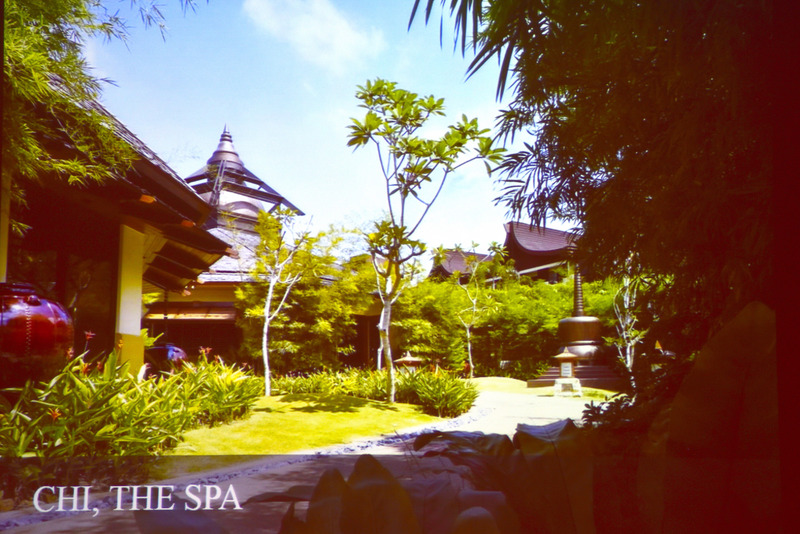 ガーデン内にある「CHI,THE SPA」でリラックス