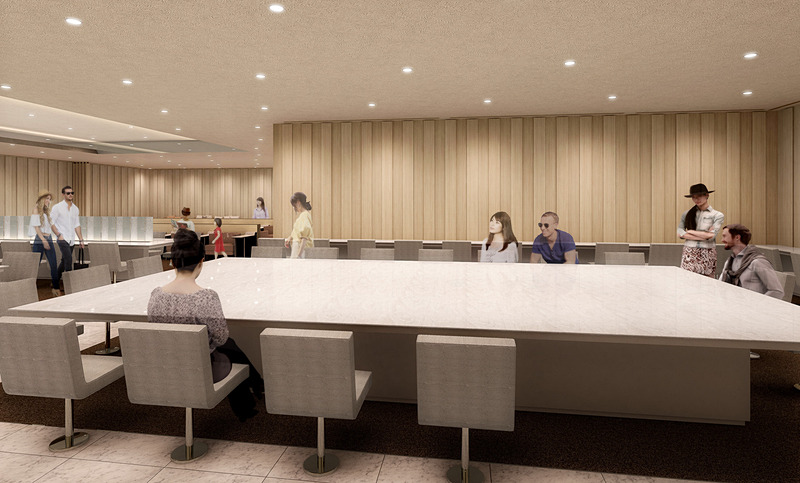 那覇空港の「ANA LOUNGE」