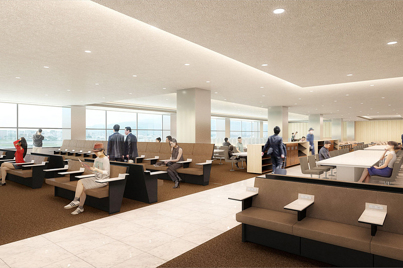 ANAは伊丹空港、福岡空港、那覇空港の国内線ラウンジのリニューアル・新設を行なう