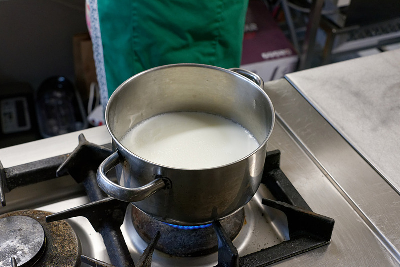 あまり沸騰はさせていないようだった