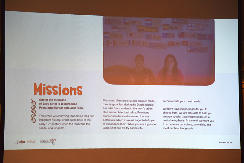 目指すのはPamatang Siantarとトバ湖を世界に向けて発信すること