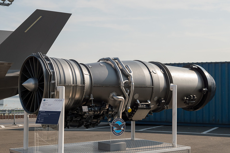 F-35に使われるプラット＆ホイットニーのF135エンジン