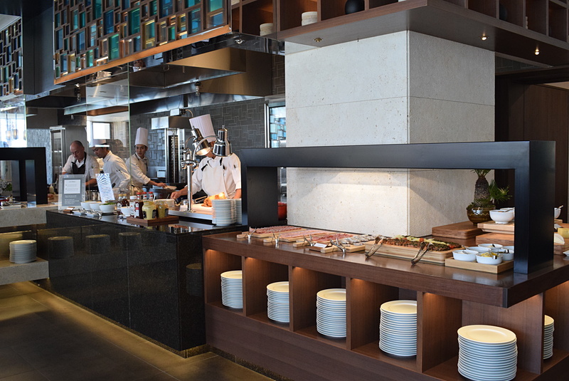 レストラン セラーレのオープンキッチン