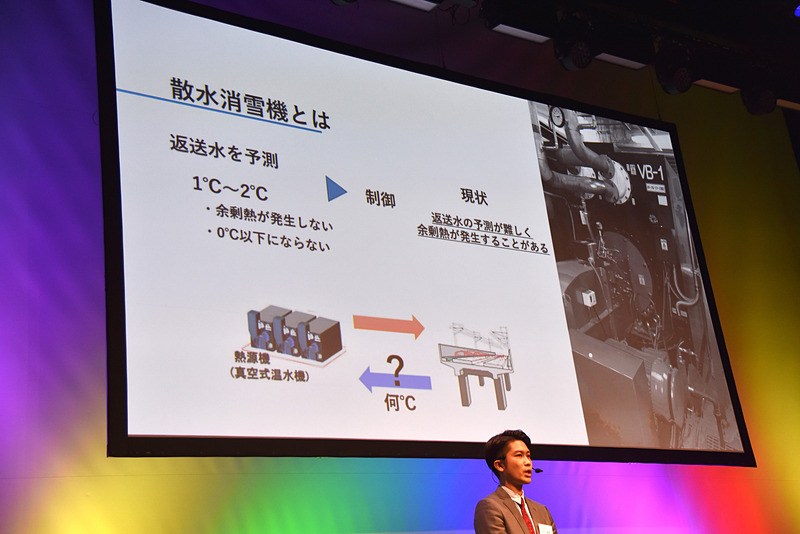 散水消雪機やブレーキの予兆検知などで実証実験を行なう