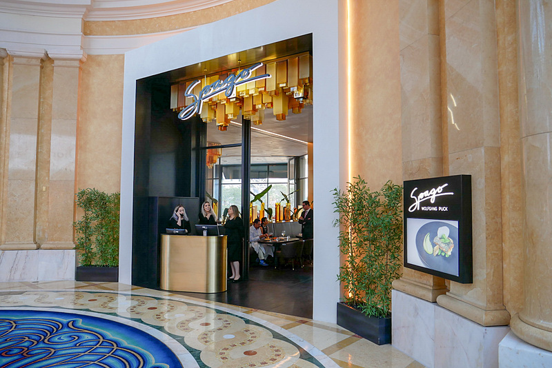 Bellagio Las Vegasにある、アメリカのスターシェフ、ウルフギャング・パックシェフのレストラン「Spago」