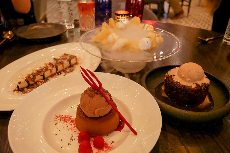 デザートは全4種類を楽しめました