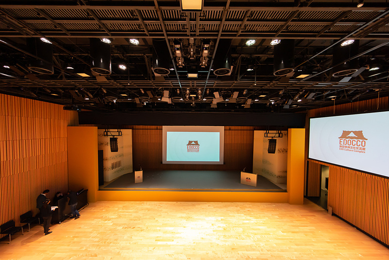 3階から見下ろしたところ