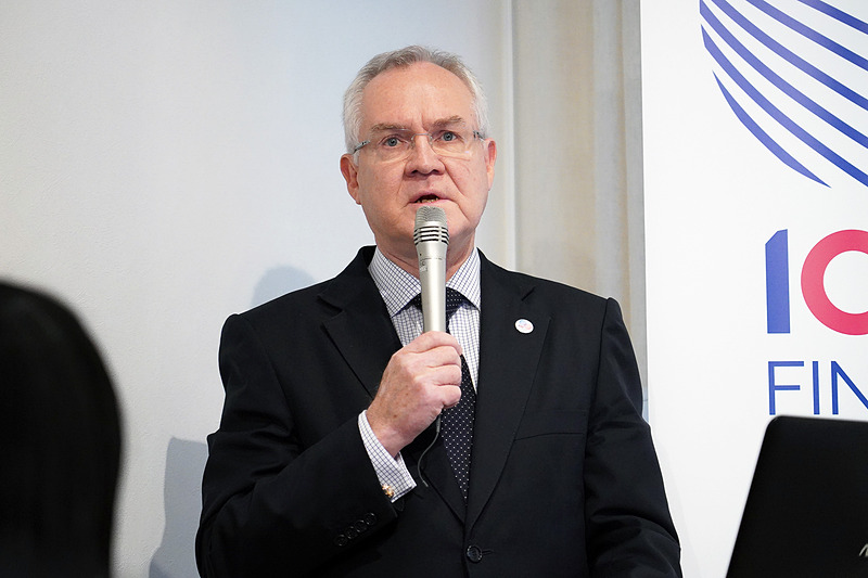 3か月前に赴任したばかりという駐日フィンランド大使のペッカ・オルパナ氏は「日本人とフィンランド人はとても特別で温かい関係であることを肌で感じている」とあいさつ