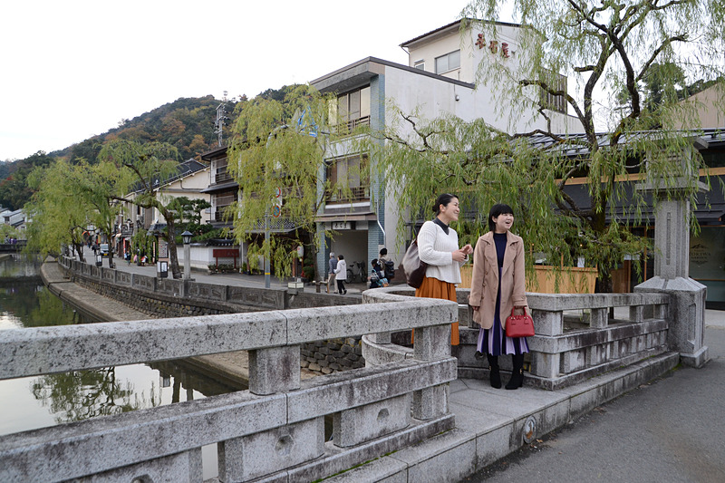風情がある温泉街