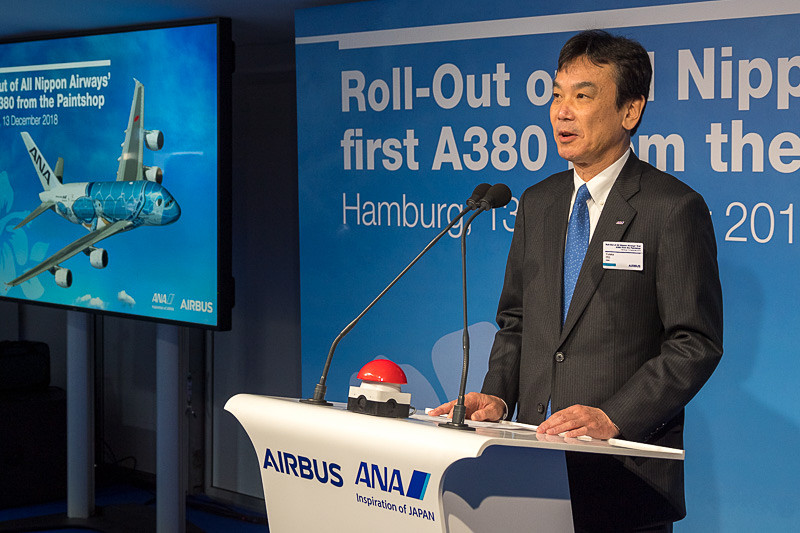 全日本空輸株式会社 取締役 常務執行役員 CS＆プロダクト･サービス室・調達部・貨物事業室担当 伊東裕氏