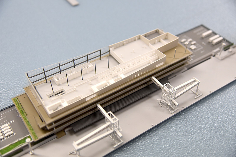 4階部分。多目的室、VIPルーム、送迎デッキ