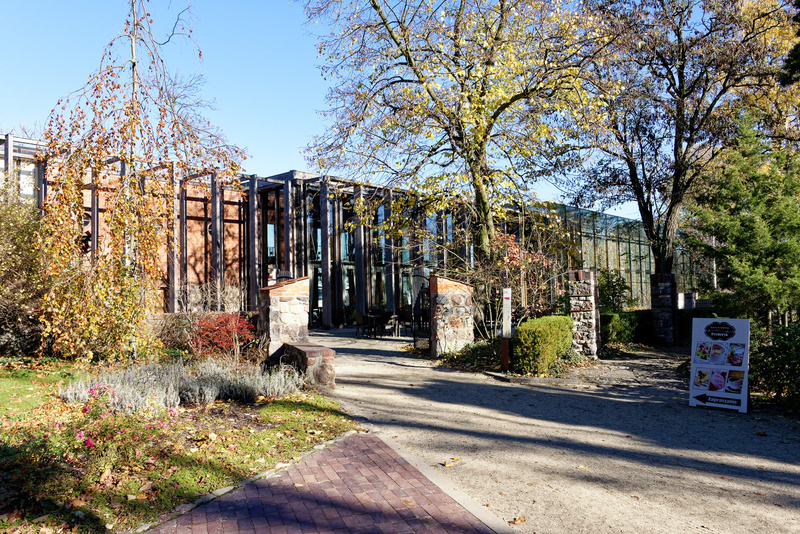 カフェとシアターが入っている建物