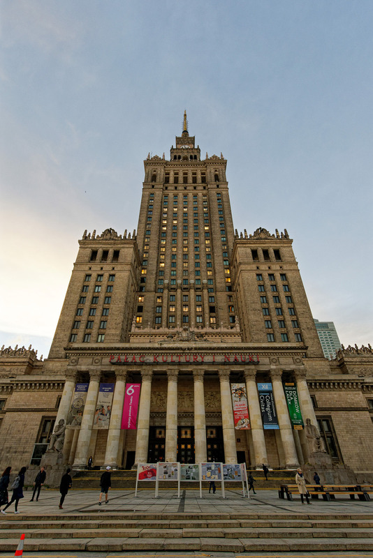 スターリンから寄贈されたという「Palace of Culture and Science」