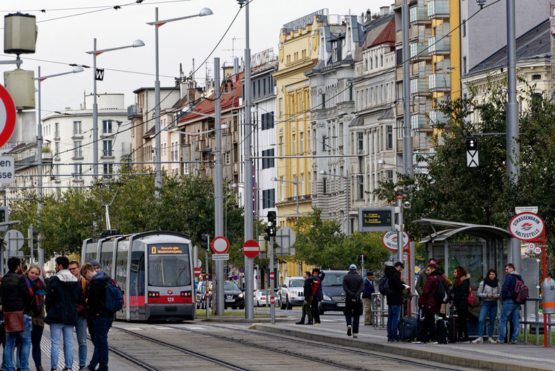 ウィーンの街並み