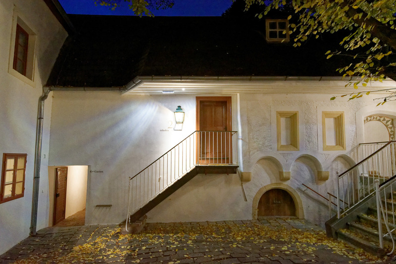 中庭のようになっている