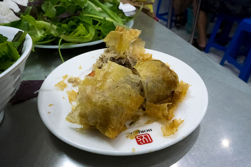 この揚げ春巻きも人気とのこと