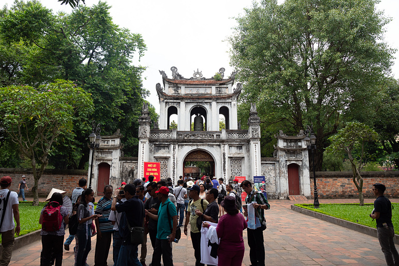 ベトナム最初の大学の跡地「文廟」